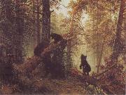 Morning in a Pine Forestf, Ivan Shishkin